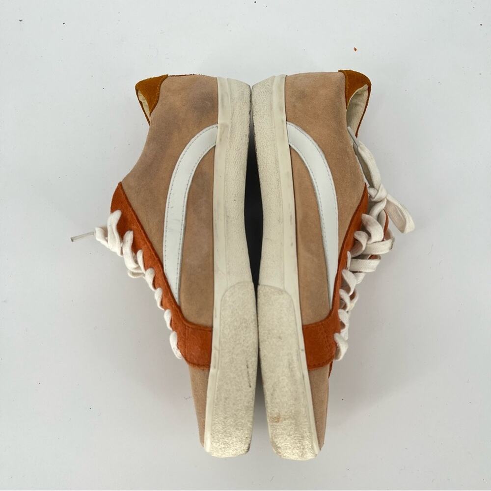 Madewell Sidewalk Sneakers Suede Leather Lace Up Shoes L5925 Women's 8.5 - Picture 7 of 10